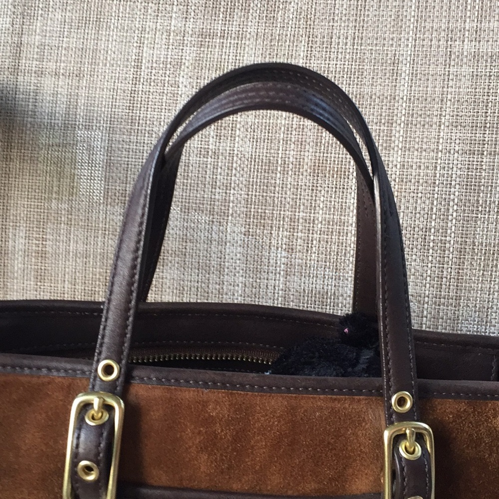 Coach🌹 purse bag satchel Legacy West bucket hobo - Picture 6 of 16